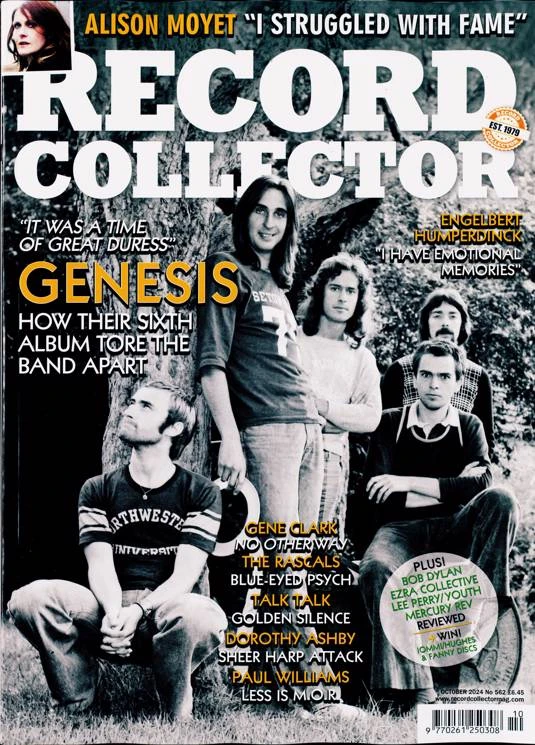 Record Collector Magazine Oct 2024 GENESIS Phil Collins Engelbert Humperdinck 3 Record Collector Magazine Oct 2024 GENESIS Phil Collins Engelbert Humperdinck