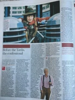 N/A Telegraph Review 12/2019 STAR WARS: RISE OF SKYWALKER JJ Abrams TOM BAKER Dr Who
