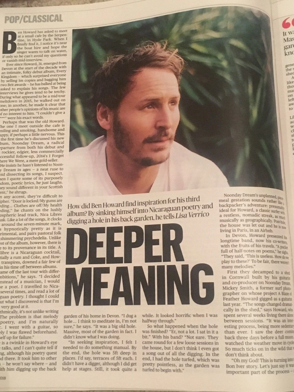 UK Culture Magazine May 2018: CHRISTOPHER NOLAN Audrey Fleurot BEN HOWARD 4 UK Culture Magazine May 2018: CHRISTOPHER NOLAN Audrey Fleurot BEN HOWARD - Image 2