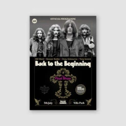 Black Sabbath Back To The Beginning Official Program