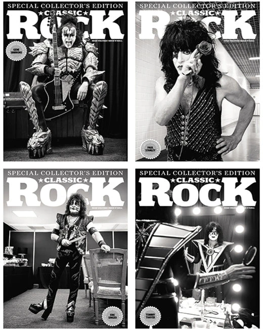 Classic Rock Magazine 302 Kiss - 4 Magazine Bundle 3 Classic Rock Magazine 302 Kiss - 4 Magazine Bundle