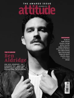 UK Attitude Magazine November 2021 Ben Aldridge