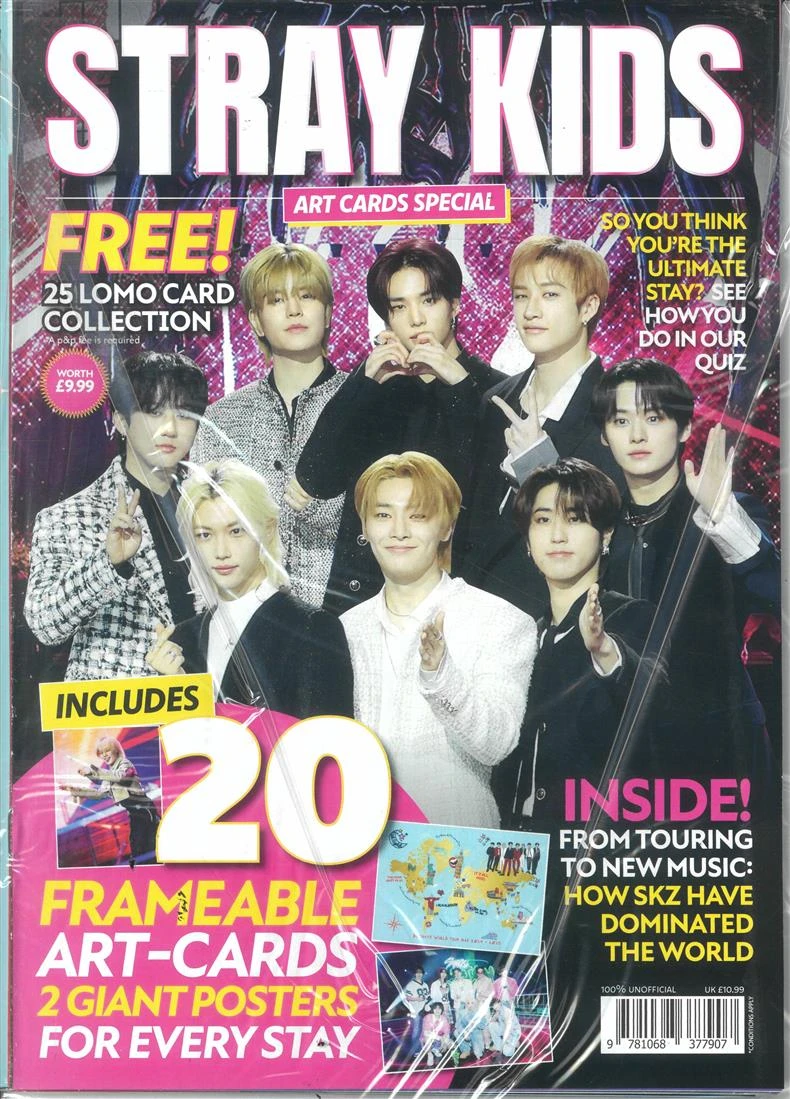Stray Kids Art Cards Special Magazine 2025 - 20 Frameable Cards - 2 Giant Posters 8 Stray Kids Art Cards Special Magazine 2025 - 20 Frameable Cards - 2 Giant Posters - Image 6