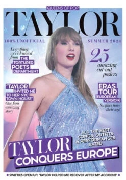 Taylor Swift Summer Megapack 2024 (Includes Friendship Bracelet Kit, Stickers & Pin Badges) -CELEBRITY MAGAZINES 5215 large 46e9b99d e9d4 4be3 a3bc f802194a78c2