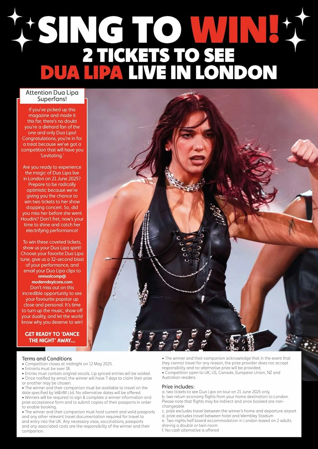 Dua Lipa Annual Review Magazine & 2025 Calendar 6 Dua Lipa Annual Review Magazine & 2025 Calendar - Image 4