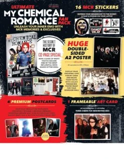 My Chemical Romance Ultimate Fan Pack Posters Stickers Art Cards Volume 1 -CELEBRITY MAGAZINES 81jagaO qlL. SL1500
