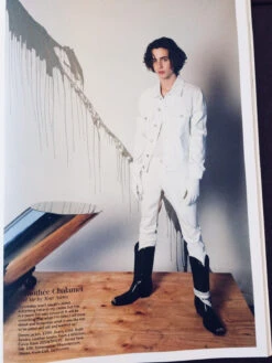 BRITISH VOGUE MAGAZINE 2018 TIMOTHEE CHALAMET