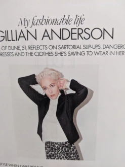 UK Elle Magazine May 2020: Gillian Anderson