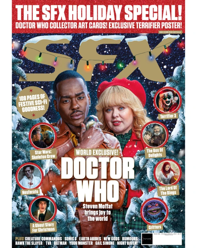 SFX Magazine #386 Holiday Special 2024 DOCTOR WHO Nicola Coughlan & Terrifier 3 Poster 3 SFX Magazine #386 Holiday Special 2024 DOCTOR WHO Nicola Coughlan & Terrifier 3 Poster