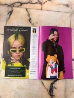 THE A-Z OF BILLIE EILISH - YOUR ESSENTIAL GUIDE COLLECTOR'S MAGAZINE -CELEBRITY MAGAZINES A ZBilliexSailormoon
