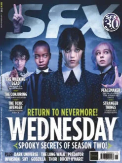 SFX Magazine (UK) - August 2025 - Wednesday Jenna Ortega Stranger Things Collectors Pack