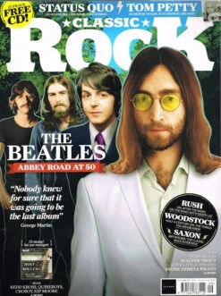 CLASSIC ROCK Magazine Sept 2019 #266 The Beatles Abbey Road 50th Anniversary + Free CD - Paul McCartney