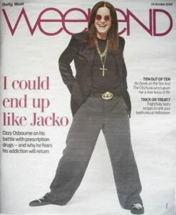 Daily Mail Weekend Magazine - 24th October 2009 - Ozzy Osbourne