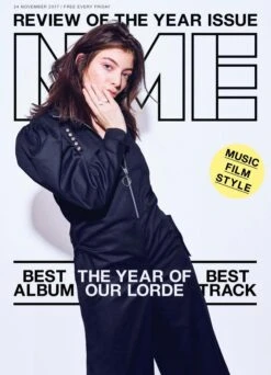 NME Magazine November 2017 - Lorde Photo Cover - Review Of The Year