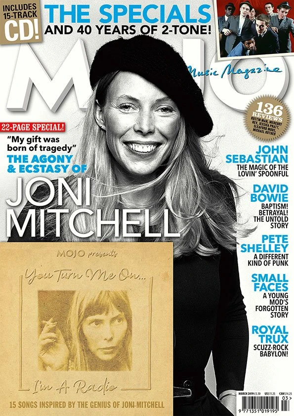 UK Mojo Magazine March 2019 JONI MITCHELL 22 Pages & You Turn Me On CD 3 UK Mojo Magazine March 2019 JONI MITCHELL 22 Pages & You Turn Me On CD