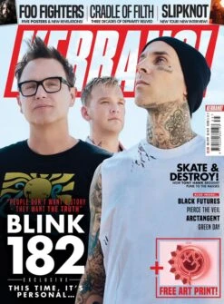 KERRANG! Magazine Aug 2019: BLINK 182 Interview + Art Print (Slipknot Interview)