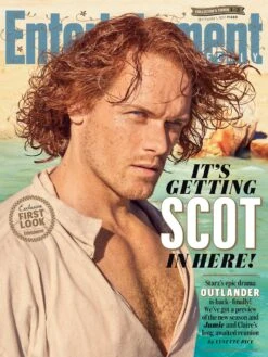 Entertainment Weekly Magazine 1 September 2017 Sam Heughan Outlander Special Cover 1