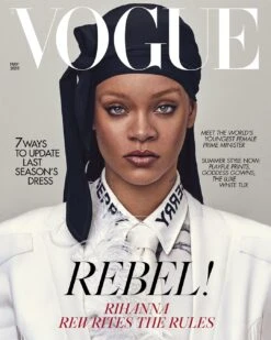 RIHANNA - VOGUE MAGAZINE UK MAY 2020 BRITISH EDITION NEW