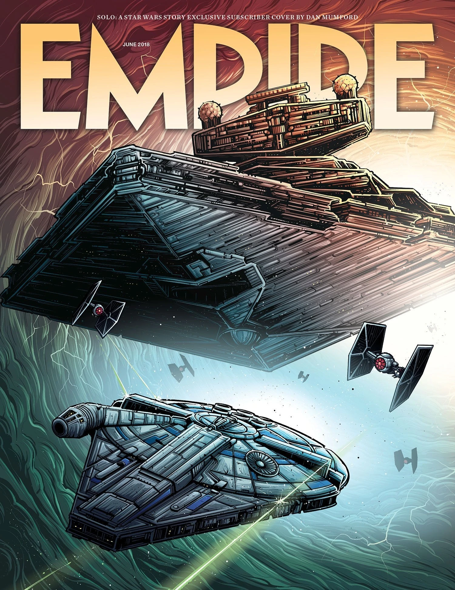 Empire Magazine June 2018: SOLO: A STAR WARS STORY Ltd Subscribers COVER 3 Empire Magazine June 2018: SOLO: A STAR WARS STORY Ltd Subscribers COVER