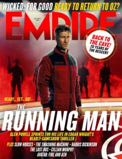 Empire Magazine October 2025: The Running Man Glen Powell Cillian Murphy