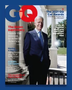 US PRESIDENT JOE BIDEN GQ MAGAZINE UK MARCH 2021 NEW - SEAN CONNERY James Bond