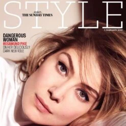 UK STYLE Magazine Feb 2021: ROSAMUND PIKE COVER FEATURE James Bond