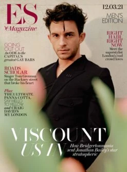 London ES Magazine March 2021: Jonathan Bailey Bridgerton Cover