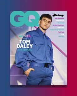British GQ Magazine Dec 2021 Tom Daley Collectors Cover
