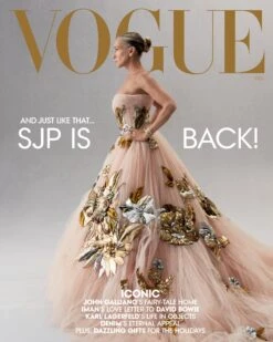 VOGUE MAGAZINE US DECEMBER 2021 SARAH JESSICA PARKER SJP COVER