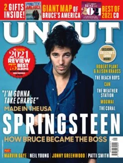 UNCUT Magazine January 2022 Bruce Springsteen + Springsteen's America Map & CD