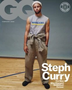 BRITISH GQ Magazine February 2022 STEPH CURRY Stephen