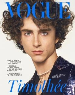 BRITISH VOGUE OCTOBER 2022 TIMOTHEE CHALAMET COVER