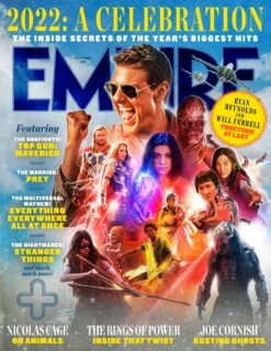 Empire Magazine December 2022 TOP GUN MAVERICK Stranger Things