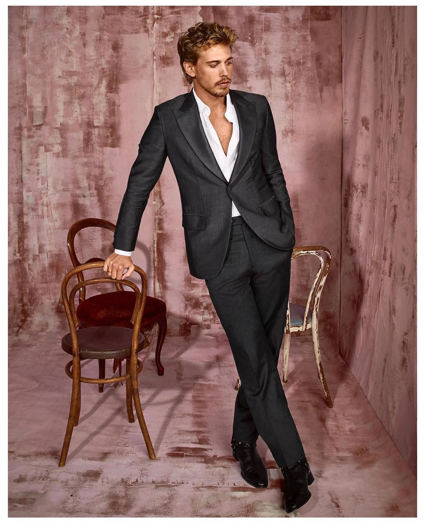 Austin Butler Colin Farrell Brendan Fraser Hollywood Reporter January 2023 4 Austin Butler Colin Farrell Brendan Fraser Hollywood Reporter January 2023 - Image 2