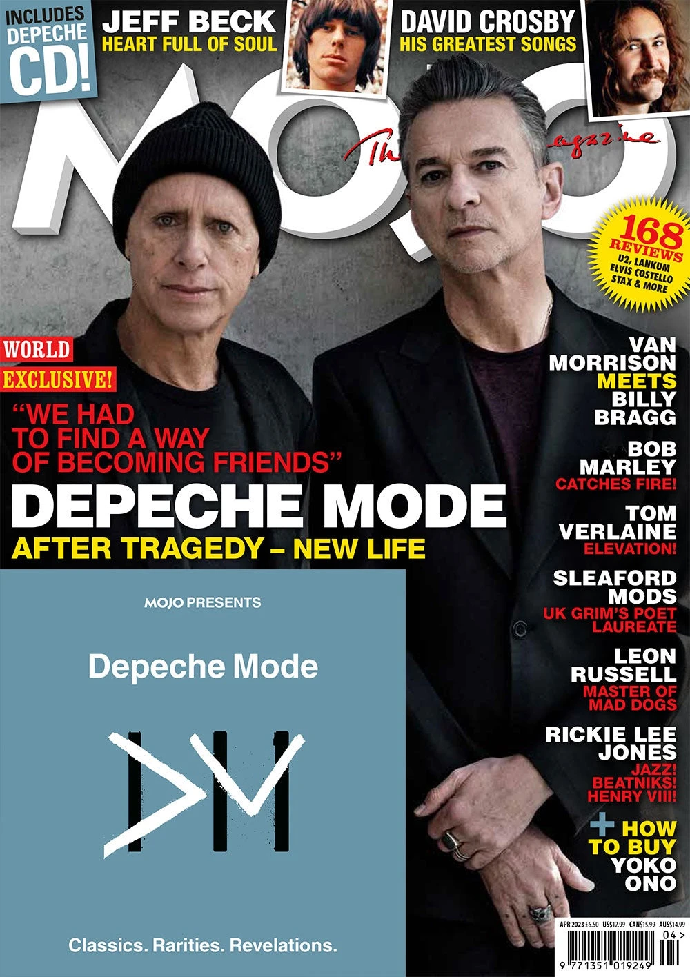 MOJO 353 – April 2023: Depeche Mode Dave Gahan + Special CD 3 MOJO 353 – April 2023: Depeche Mode Dave Gahan + Special CD