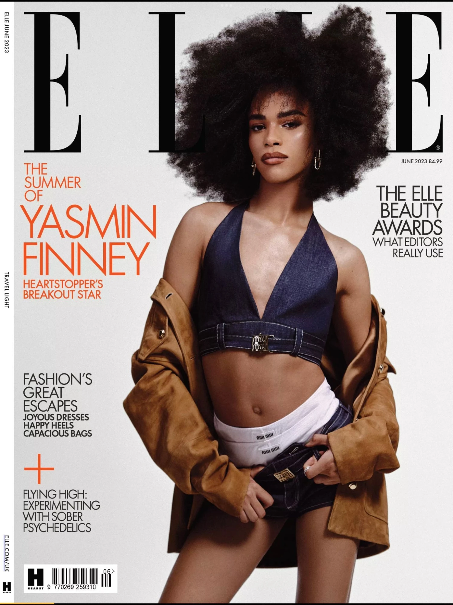 UK ELLE Magazine June 2023 Yasmin Finney Heartstopper 3 UK ELLE Magazine June 2023 Yasmin Finney Heartstopper