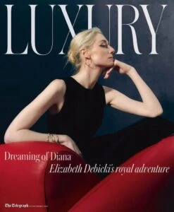 TELEGRAPH LUXURY MAGAZINE 02/12/2023 Elizabeth Debicki The Crown