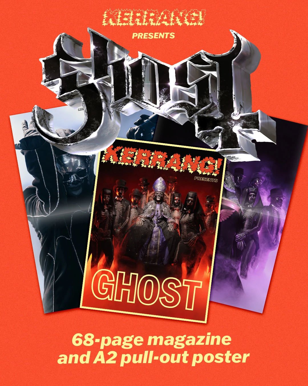 KERRANG! PRESENTS GHOST - Final Copies (Defective Cover) 3 KERRANG! PRESENTS GHOST - Final Copies (Defective Cover)