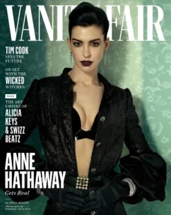 VANITY FAIR MAGAZINE - APRIL 2024 - ANNE HATHAWAY Nicholas Galitzine
