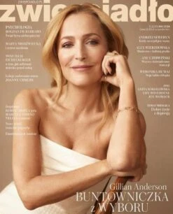 Zwierciadło Magazine Poland May 2024 - Gillian Anderson