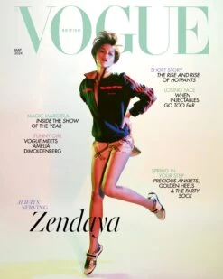 VOGUE UK May 2024 ZENDAYA Kate Moss KENDALL JENNER William Gao