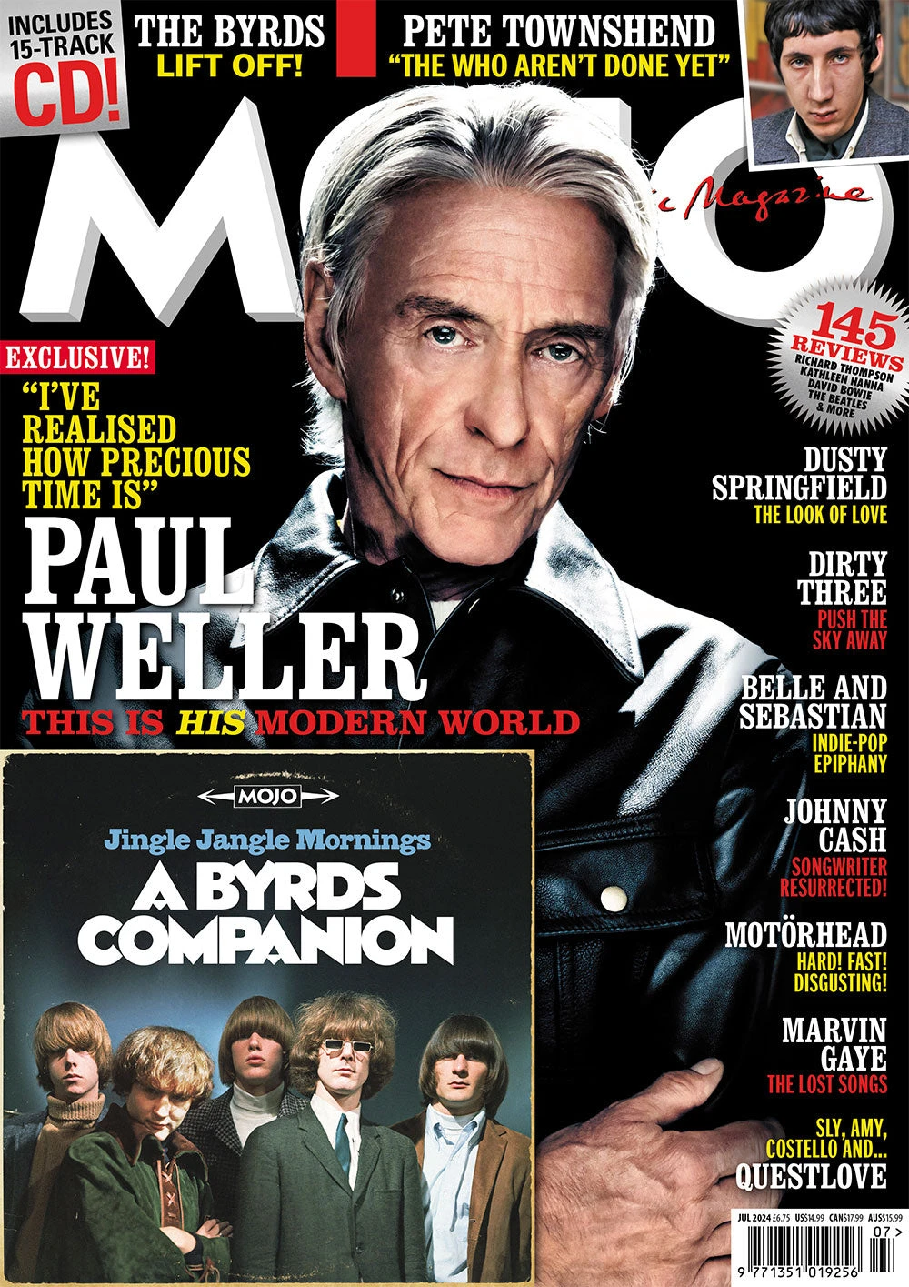 MOJO 368 – July 2024: Paul Weller Exclusive & Free A Byrds Companion CD 3 MOJO 368 – July 2024: Paul Weller Exclusive & Free A Byrds Companion CD