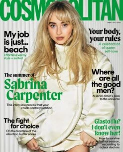 Sabrina Carpenter Cover Cosmopolitan UK June/July 2024