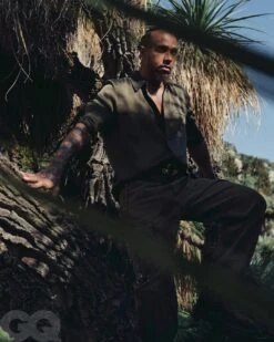 BRITISH GQ Magazine June 2025 Damson Idris Lewis Hamilton Brad Pitt -CELEBRITY MAGAZINES GQ0725 F1 03