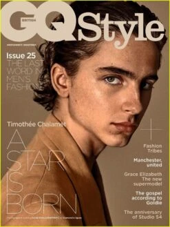 UK GQ Style Magazine Autumn/Winter 2017 Timothee Chalamet Cover Photo Interview