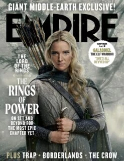 Empire Magazine Sept 2024: The Lord Of The Rings: The Rings Of Power - Galadriel Lenticular Cover