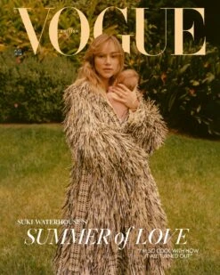 BRITISH Vogue Magazine August 2024 Suki Waterhouse Robert Pattinson