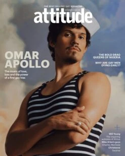 Attitude Magazine Sept/Oct 2024 - Omar Apollo Cover