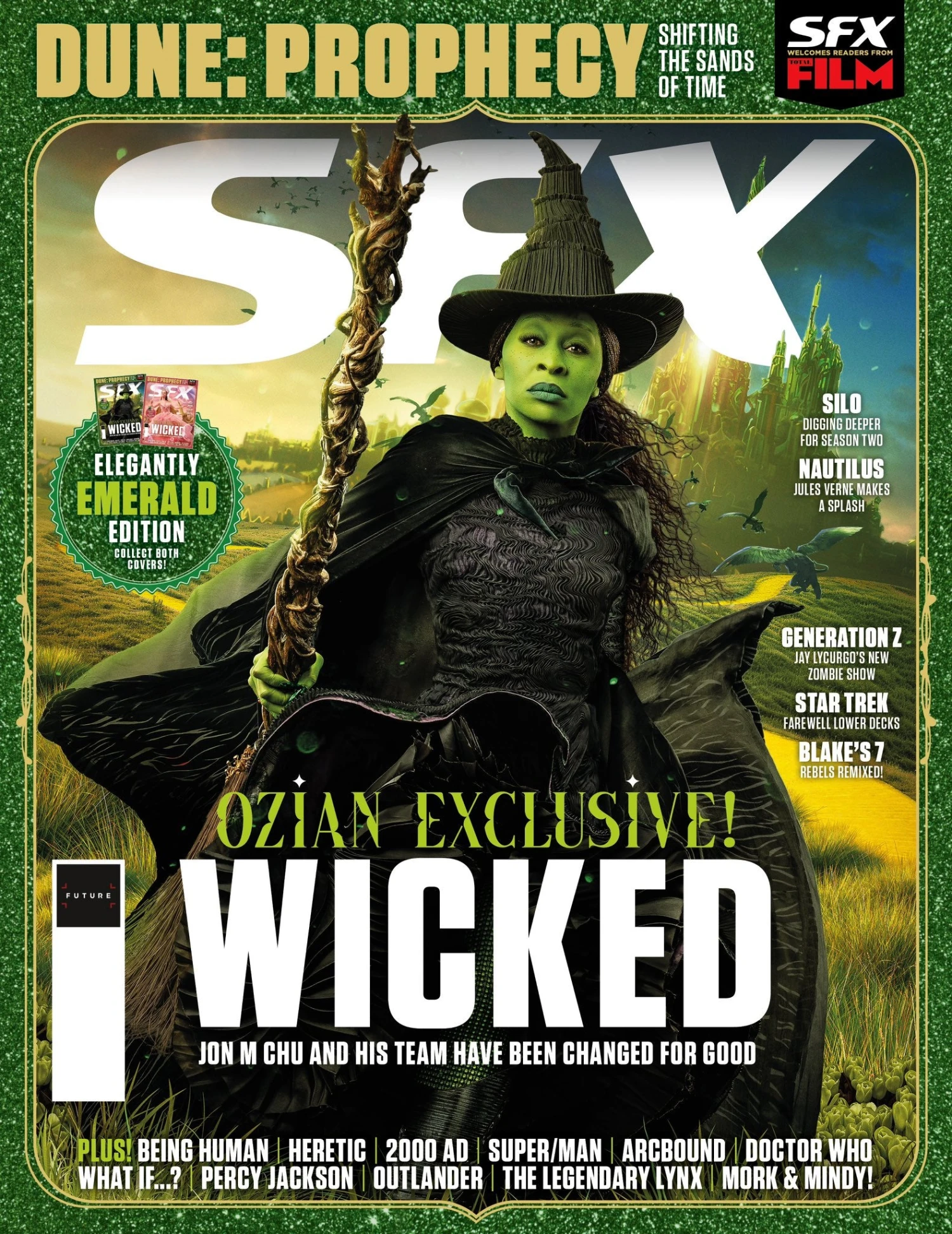 SFX Magazine December 2024 #385 CYNTHIA ERIVO Wicked Movie Cover #2 3 SFX Magazine December 2024 #385 CYNTHIA ERIVO Wicked Movie Cover #2