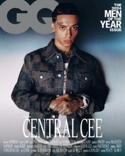 BRITISH GQ Magazine December 2024 Central Cee - SHELF WEAR